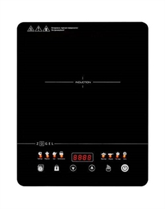 Настольная плита индукционная ZUGEL ZIHF60B, стеклокерамика, черный Zugel