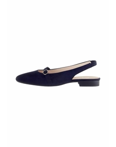 Туфли-лодочки с открытой пяткой, темно-синий Gabor