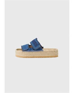 Мюли LOVE ROPE, светло-голубой Love moschino