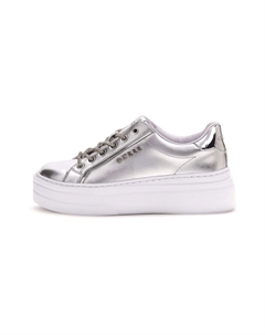 Низкие кеды, серебряный Guess