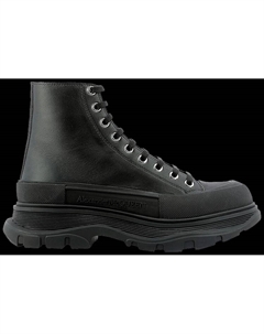 Ботинки Tread Slick Boots 'Black', черный Alexander mcqueen