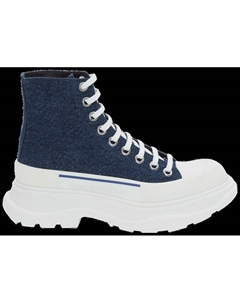 Ботинки Tread Slick Boots 'Indigo', синий Alexander mcqueen