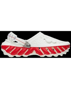 Сабо Kanghyuk x Echo Clog 'White Red', белый Crocs