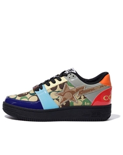 Кроссовки x Coach Bape Sta 'Black Red Blue', красный A bathing ape®