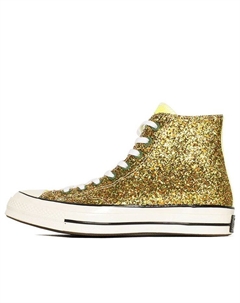 Кеды JW Anderson x Chuck 70 High 'Glitter Pack - Gold Silver', золотой Converse