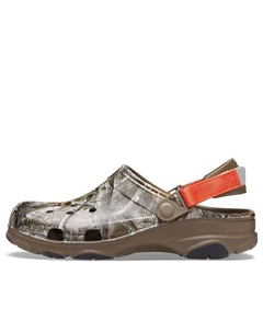 Сандалии x Realtree All-Terrain Clog 'Edge Camo Walnut', коричневый Crocs