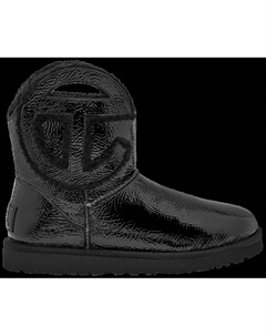 Мужские сапоги Telfar x Logo Mini лакированные с аппликацией, черный Ugg