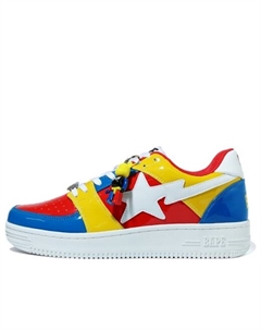 Кроссовки Bape Sta Low X Medicom Toy 'Red Blue Yellow' A bathing ape®