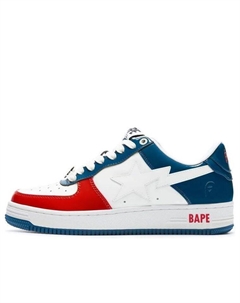 Кроссовки Bape Sta 'White Red Blue' A bathing ape®