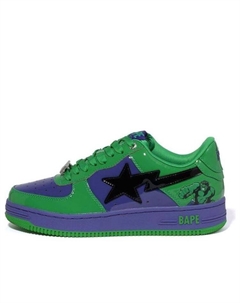 Кроссовки x Marvel Bape sta 'Hulk', зеленый A bathing ape®