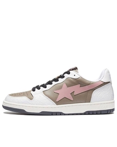 Кроссовки Sk8 Sta 'White Tan Pink' A bathing ape®