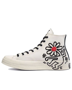 Кеды Keith Haring x Chuck Taylor All-Star 70 High Tops Egret White 'Egret Black Red', кремовый Converse