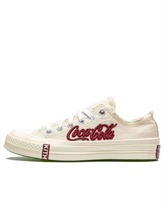 Кеды Kith x Coca-Cola x Chuck 70 Low 'Parchment', красный Converse