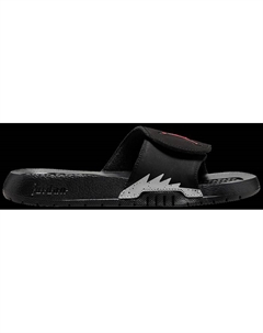 Шлепанцы Jordan Hydro 5 Retro Slide GS 'Black Metallic', черный Air jordan