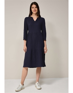 Повседневное платье MIT VOLANTS, цвет Blau Cecil