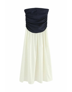 Платье из джерси REGULAR FIT-BANDEAU, синий Next