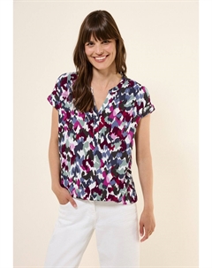 Блуза GEMUSTERTE, кремовый Cecil