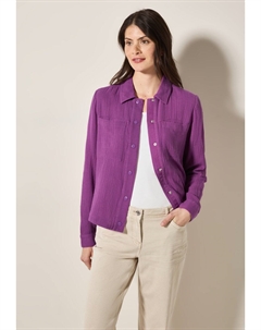 Блузка на пуговицах, фиолетовый Cecil