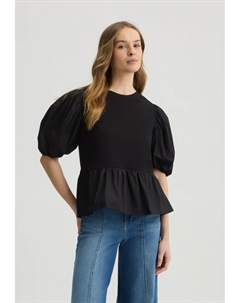 Блуза Print T-shirt, черный Liu jo