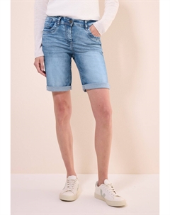 Джинсовые шорты, цвет Blau Cecil