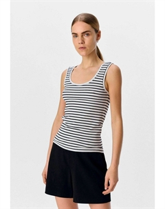 Топ TANK STREIFEN, белый Object