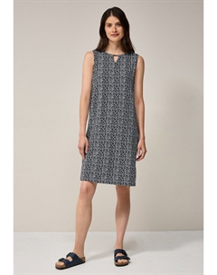 Платье из джерси GEMUSTERTES, темно-синий Cecil