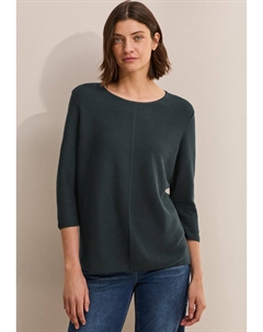 Джемпер STRUKTUR, темно-зеленый Cecil