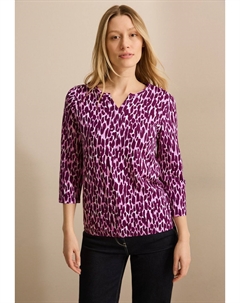 Топ с длинными рукавами, фиолетовый Cecil