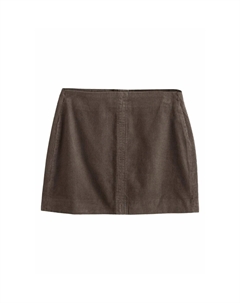 Мини-юбка A-line skirt, коричневый Next