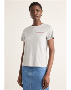 Базовая футболка GRAPHIC, цвет Light Grey Melange Gant