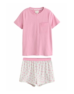 Пижама SHORT SLEEVE, фуксия Next