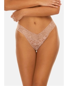 Стринги 3PACK, серо-коричневый Hanky panky