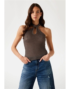 Топ TANK, коричневый Guess