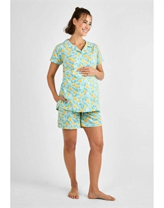 Пижама LEMON PRINT MATERNITY SET - Pyjama set, синий Jojo maman bébé