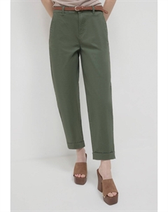 Чиносы CON CINTURA, светло-зеленый Calliope