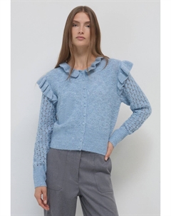 Кардиган PERFORÉ À VOLANTS, синий Calliope