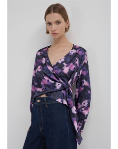 Блуза, синий Calliope