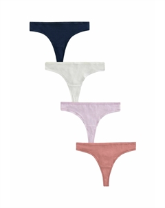 Стринги 4 PACK, бежевый Next