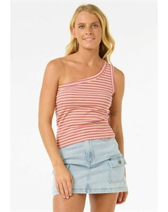 Топ ASYMMETRICAL, розовый Rip curl