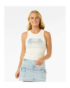 Топ LUNA TANK  , бежевый Rip curl