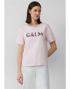 Футболка с принтом, светло-розовый S.oliver