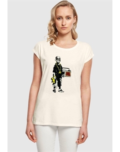 Базовая футболка BOY WITH TEDDY, песочный Merchcode