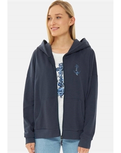 Толстовка на молнии ANKER, темно-синий Derbe