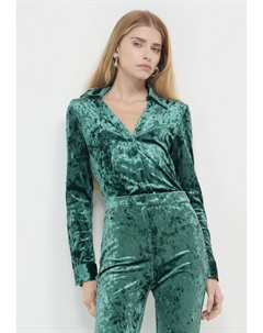 Блузка на пуговицах, зеленый Calliope