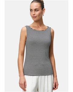 Топ STREIFEN MIT U-BOOTAUSSCHNITT, черный Zero