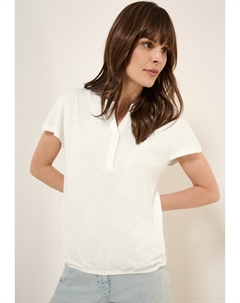 Базовая футболка TUNIKA LOOK, кремовый Cecil