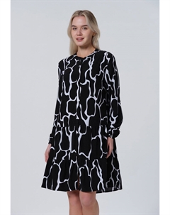 Повседневное платье HUOSIOLAMPI, черный Luhta