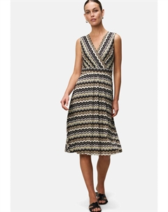 Повседневное платье MIT CHEVRON-MUSTER, бежевый Zero