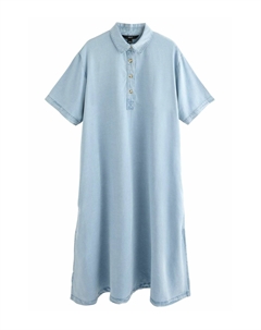 Джинсовое платье Maxi dress, синий Next