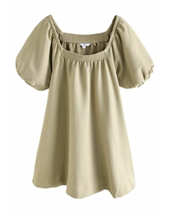 Платье-джемпер REGULAR FIT-TEXTURED SUCKER, зеленый Next